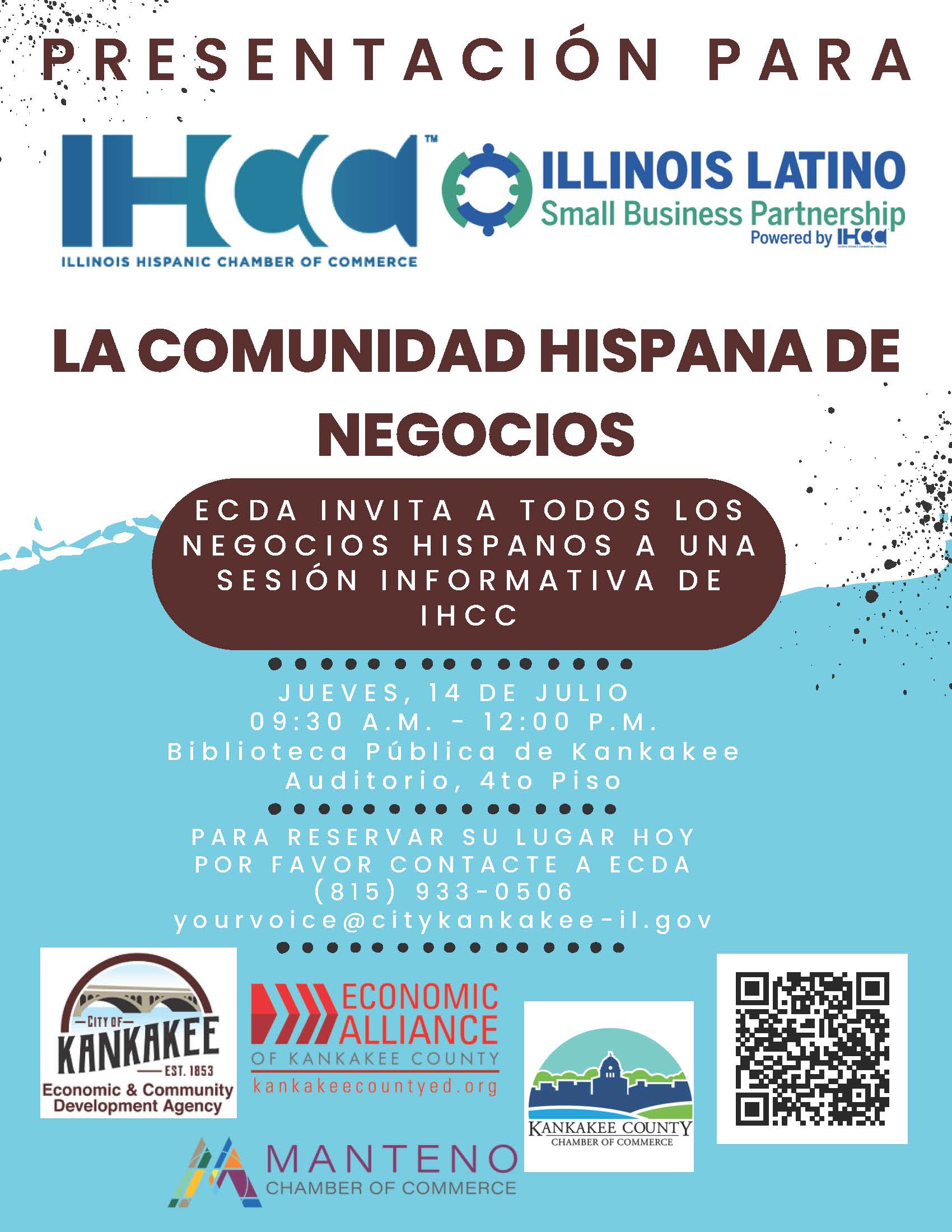 IHCC Presentation Flyer 1 Page 1