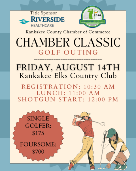 kankakee county 2026 chamber classic golf outing png