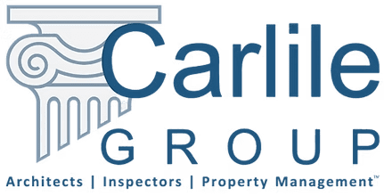 Carlile Group logo featuring a classical column design.