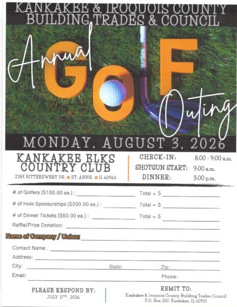 kankakee county kibt golf flyer 2026